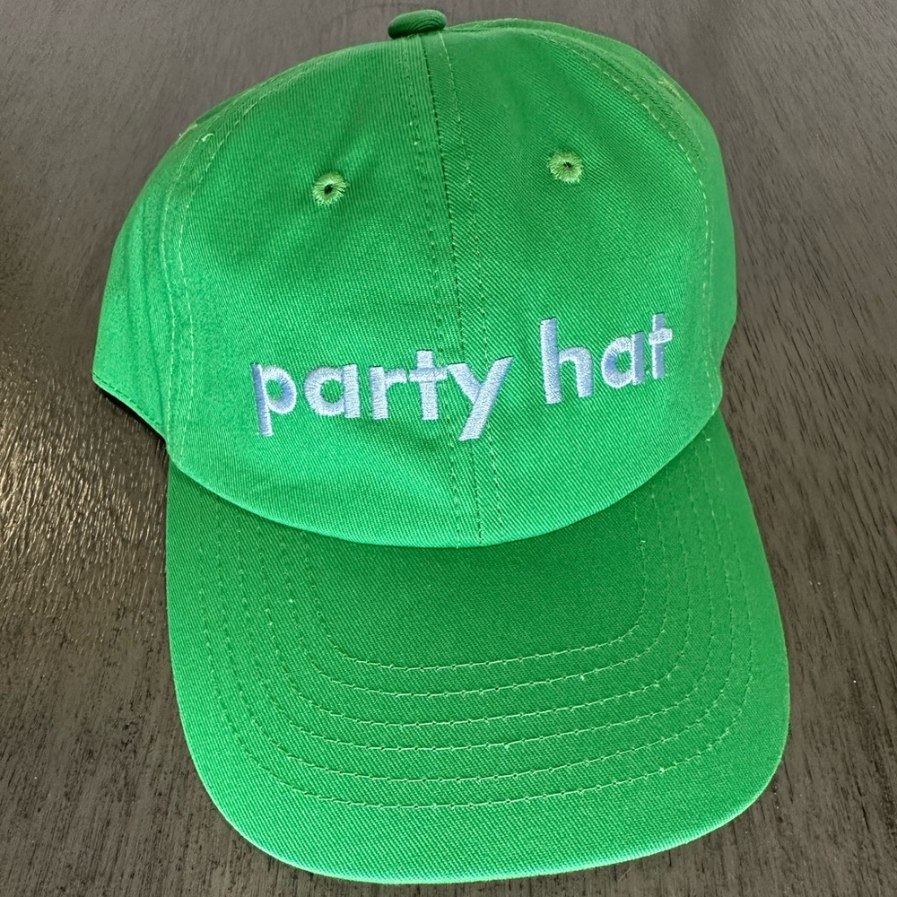 NWT Kate Spade Green Party Hat